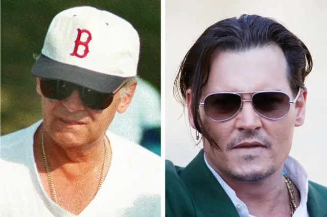 Johnny Depp (sağda) 'Kara Düzen' filminde Bulger'ı canladırmıştı.