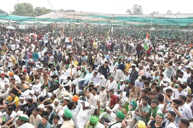 मुज़फ़्फ़रनगर में किसान महापंचायत