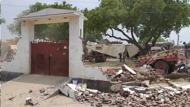 વિકાસ દુબેનું ઘર