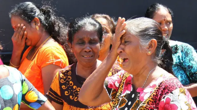 دھماکے میں ہلاک ہونے والوں کے رشتہ دار