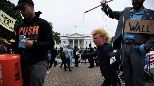 активисты около белого дома