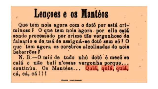 Comentário do dia 20arena sports betfevereiroarena sports bet1884, no jornal “A Provínciaarena sports betSão Paulo”, na “Secção Livre”