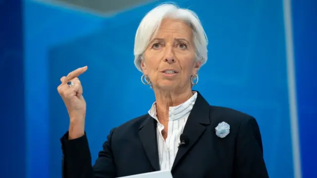 Christine Lagarde.
