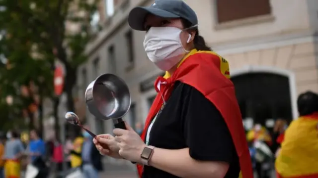 Демонстрация в Испании