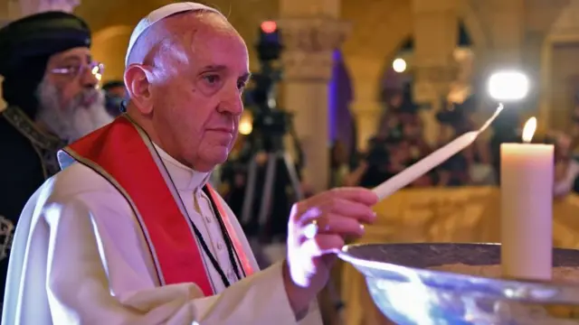 البابا فرانسيس والبابا تواضروس