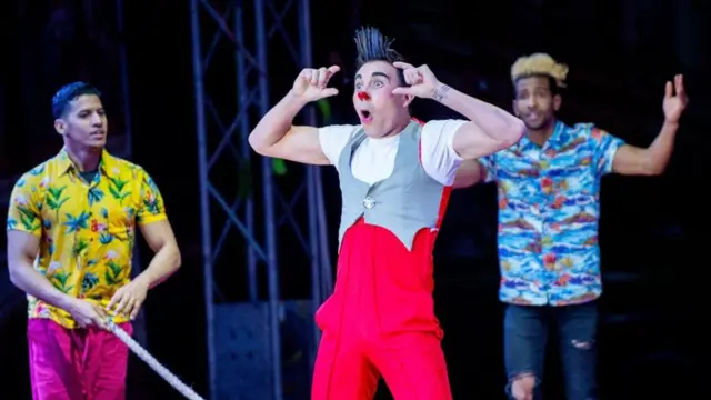 Circo cubano varado en Reino Unido