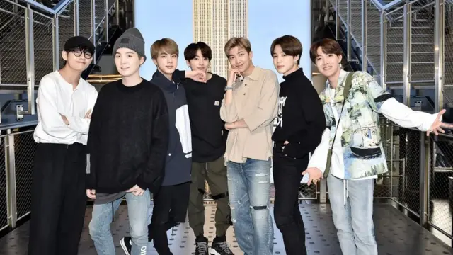 Wanachama wa bendi ya K-Pop