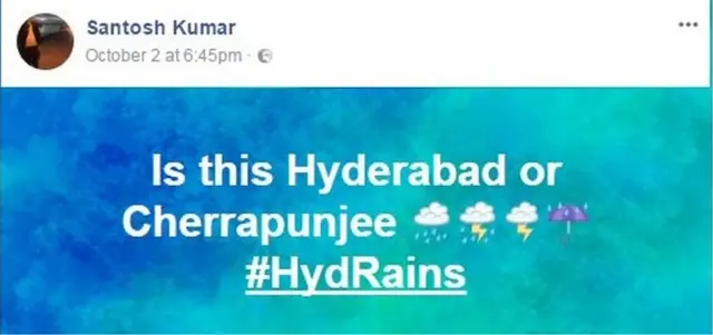 హైదరాబాద్‌పై జోకుల వాన