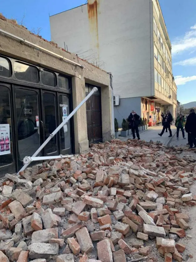 zemljotres, Petrinja