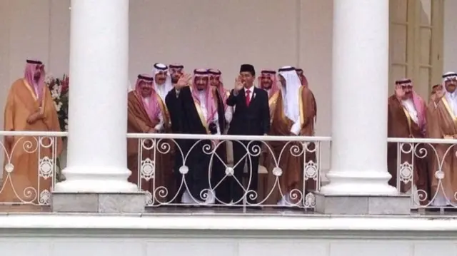 Raja Salman dan Jokowi