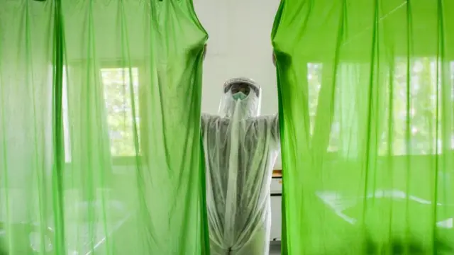 Ruang Isolasi Rumah Sakit Dadi Keluarga, Kabupetan Ciamis, Jawa Barat,