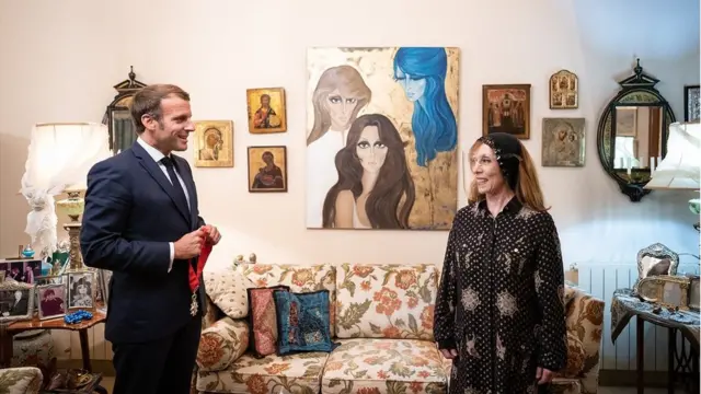 فيروز وماكرون