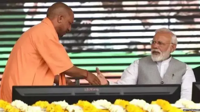 योगी आदित्यनाथ और पीएम नरेंद्र मोदी