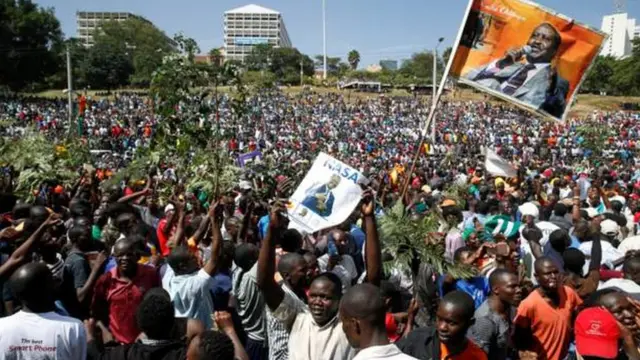 Magoya bayan Raila Odinga