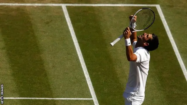 現在世界ランキング21位のジョコビッチは、2001年にウィンブルドンで優勝したゴラン・イバニセビッチ以来、最も低い世界ランクで大会を制した男子選手となった