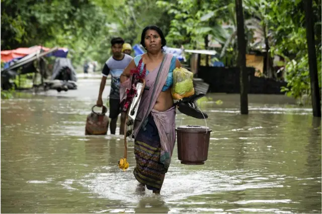 આસામમાં પૂર