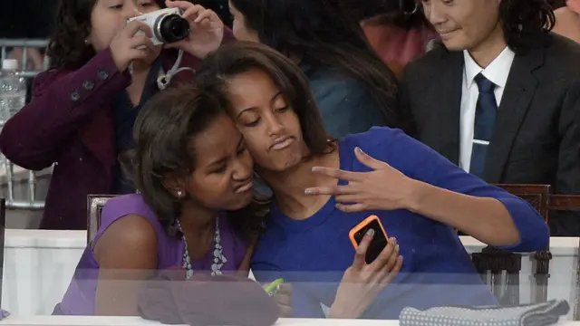 Sasha e Malia Obama