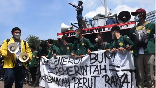 Unjuk rasa mahasiswa
