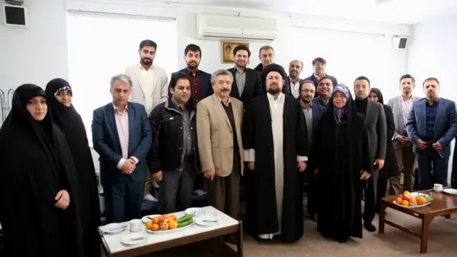 دیدار اعضای حزب راه ملت با حسن خمینی