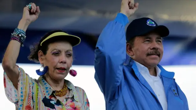 Rosario Murillo y Daniel Ortega