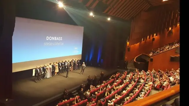 Премьера фильма Сергея Лозницы "Донбасс" в Каннах в мае 2018 года