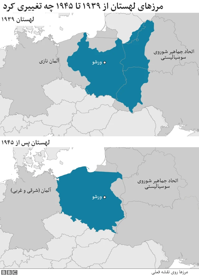 نقشه لهستان