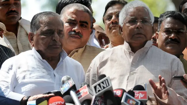 मुलायम सिंह यादव और लालू यादव