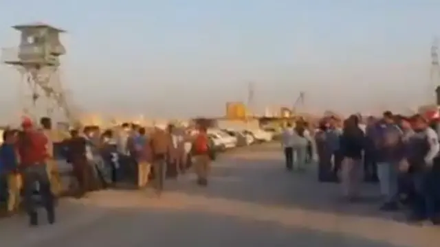 پالایشگاه آبادان در جنوب ایران