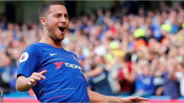 Eden Hazard a réalisé un triplé face à Cardiff.