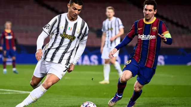 роналду и месси