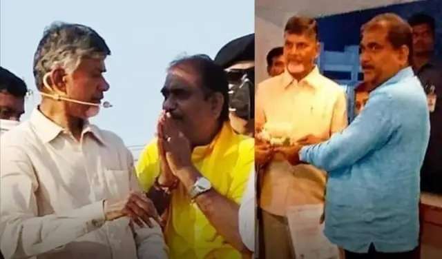 బాబుతో నిందితుడు వినోద్ జైన్ (పాత ఫొటో)