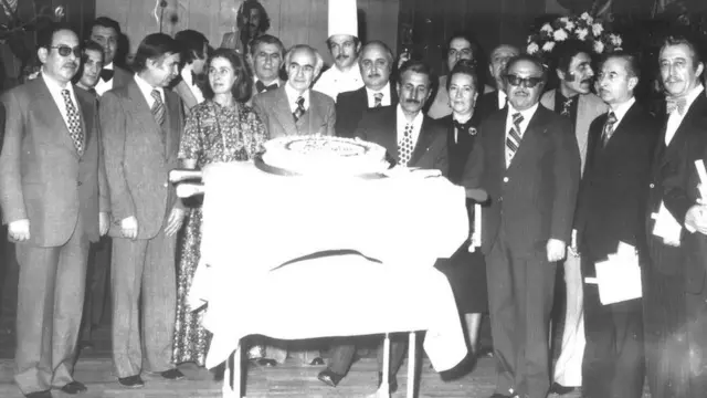 Ankara Gazeteciler Cemiyeti'ndeki kutlama