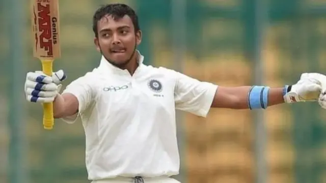 पृथ्वी शॉ