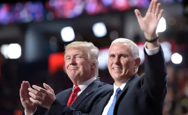 Donad Trump ve Mike Pence