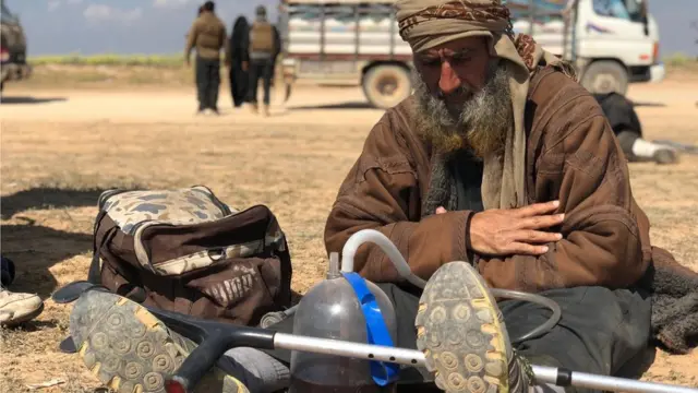 هناك العديد من الجرحى بين من تم إجلاؤهم من الباغوز