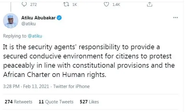 Lekki Toll Gate Lagos Nigeria [EndSARS protest]