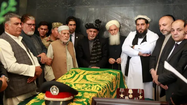 د پکتیا پر امنیه قومندانۍ د برید په ورځ د غني اندړو پر ولسوالۍ هم ورته برید کې ۲۵ پولیس وژل شوي وو