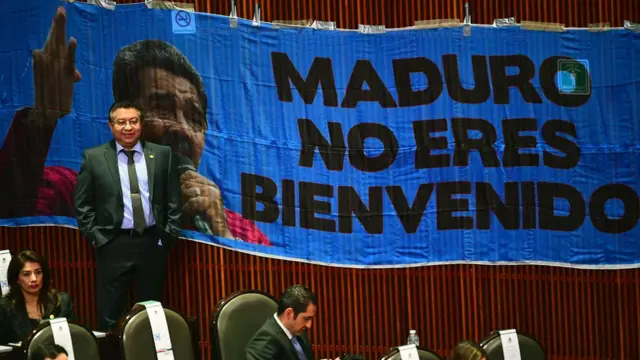 Protestas contra Maduro.