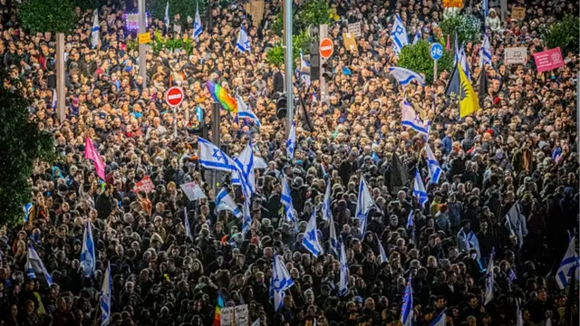 Протесты в Израиле