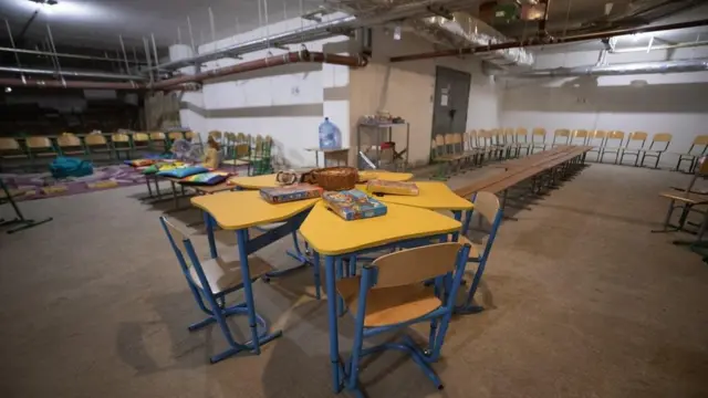 Так можуть виглядати класи у бомбосховищах