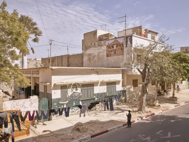 Photo exposée à Dakar