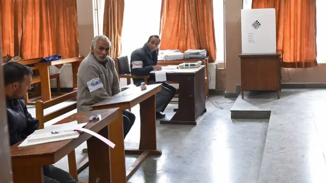 मतदान केंद्र, श्रीनगर