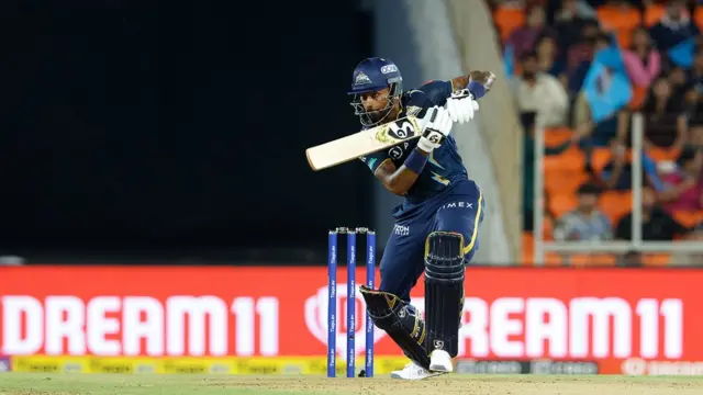 हार्दिक पांड्या ने नाबाद 59 रनों की पारी खेली