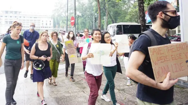 Tuần hành vì môi trường hôm 22/9