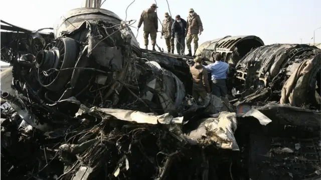 Ụgbọelu Ukraine dara n'Iran