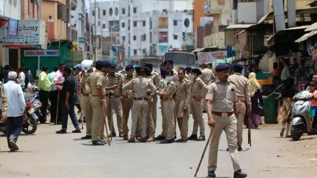 વિરોધને પગલે ચાંપતો બંદોબસ્ત