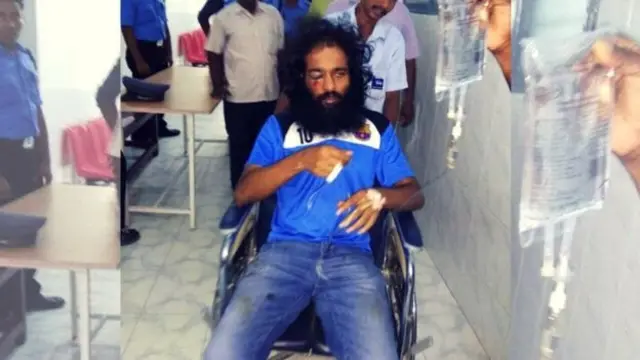 घायल छात्र सूरज