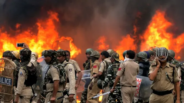 हरियाणा में हिंसा