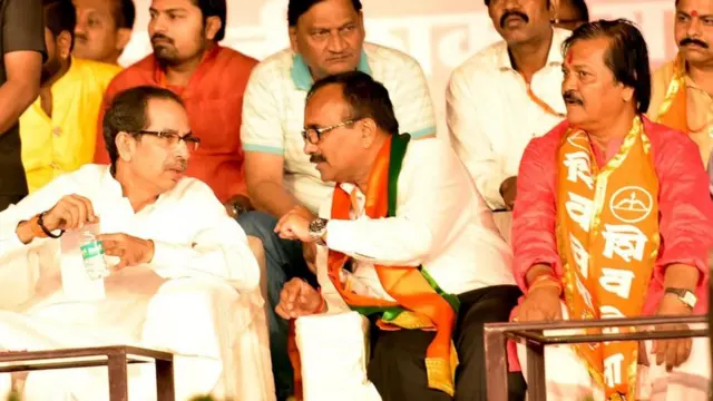 औरंगाबादमधील प्रचारसभेत अतुल सावे, प्रदीप जयस्वाल