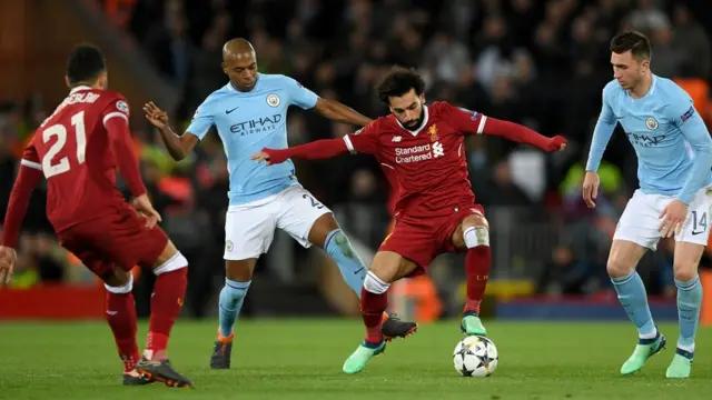 Salah a inscrit, face à City, son 38ème buts de la saison.